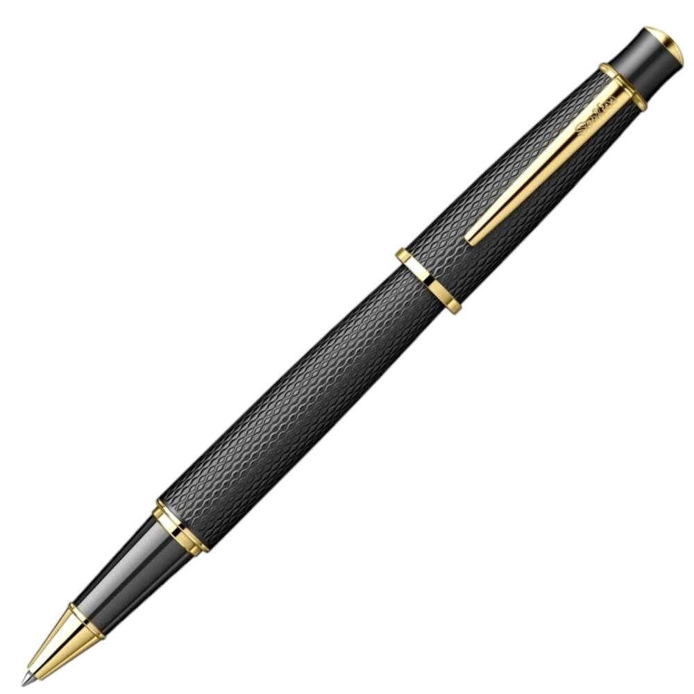 Scrikss 620 Mat Siyah Altın Roller Kalem