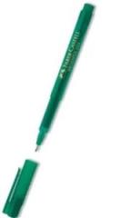 Faber Castell Broadpen Fineliner Kalem Yeşil 155467