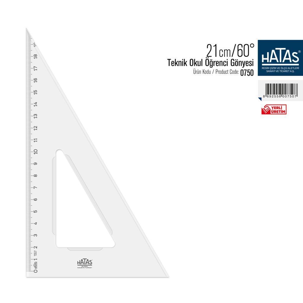 Hatas Teknik Okul Gönyesi 21/60 0750