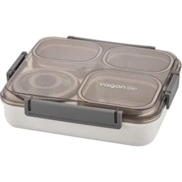 Vagonlife XC7080 1200 ml Çelik Beslenme Kutusu