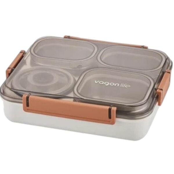 Vagonlife XC7080 1200 ml Çelik Beslenme Kutusu