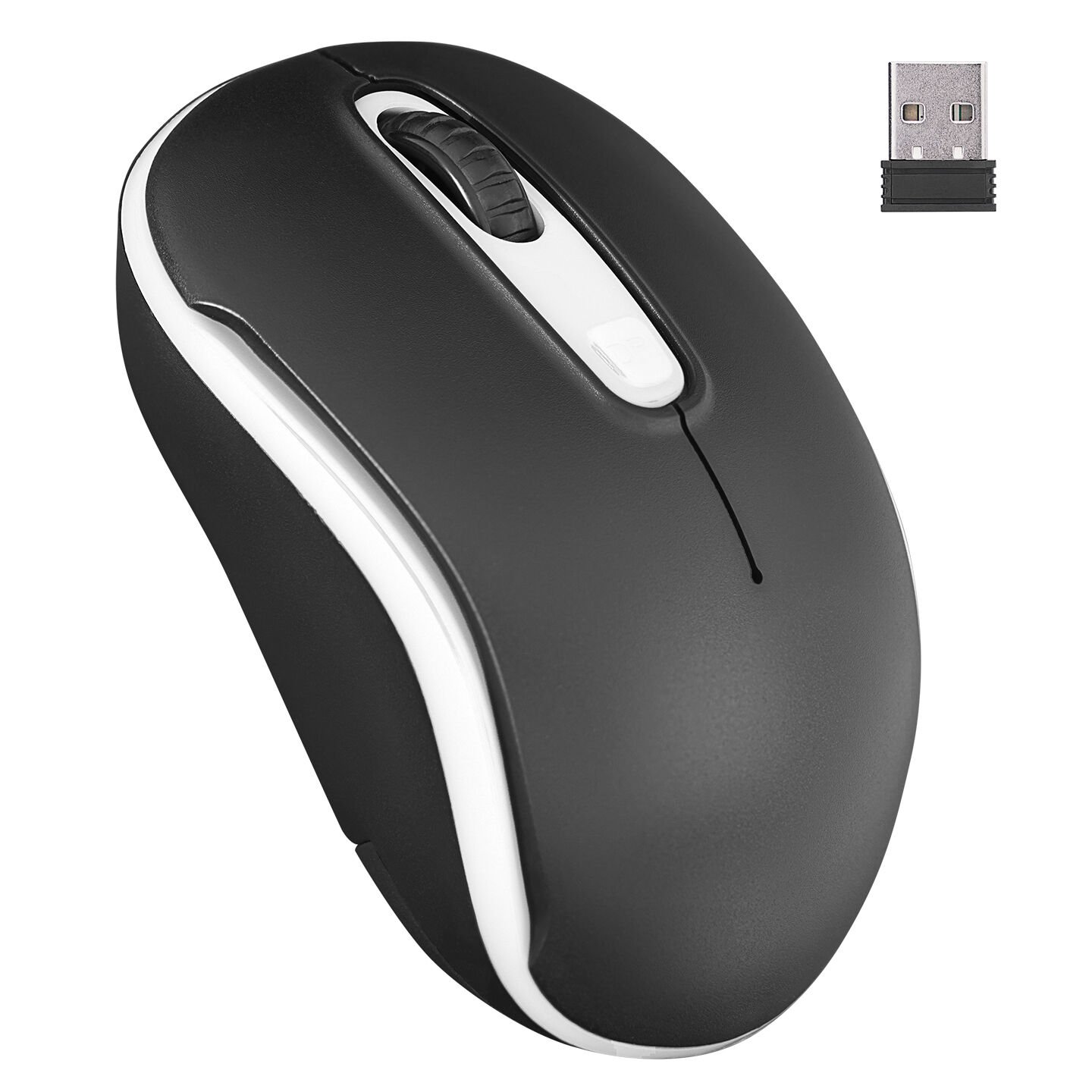 Everest SM-804 Usb Siyah-Beyaz 800-1200-1600dpi Kablosuz Mouse