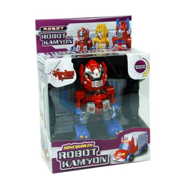 Vardem Dönüşen Mini Robot 338-ABC