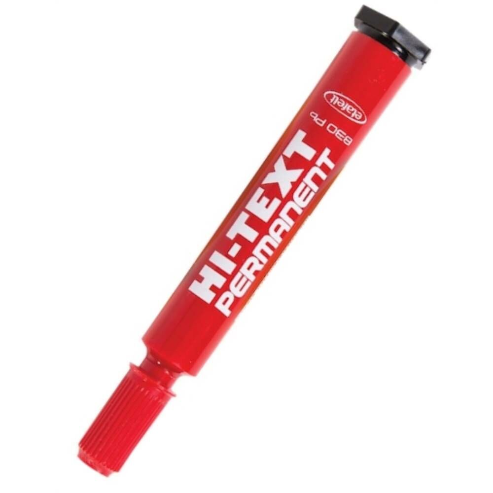 Hı-Text Permanent Marker Yuvarlak Uç 830Pbk Kırmızı