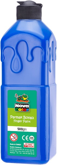 Nova Color Parmak Boyası 500 gr Mavi NC-372