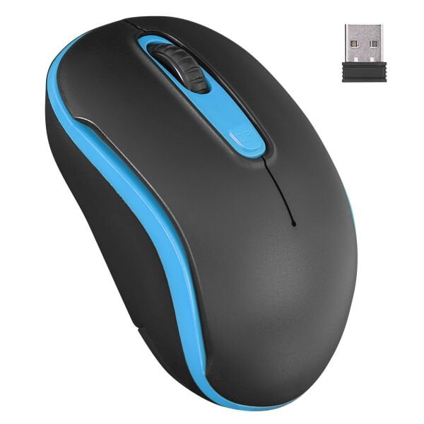 Everest SM-804 Usb Siyah-Mavi 800-1200-1600dpi Kablosuz Mouse