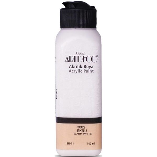 Artdeco Akrilik Boya 140 Ml Ekru Y-070R-3002
