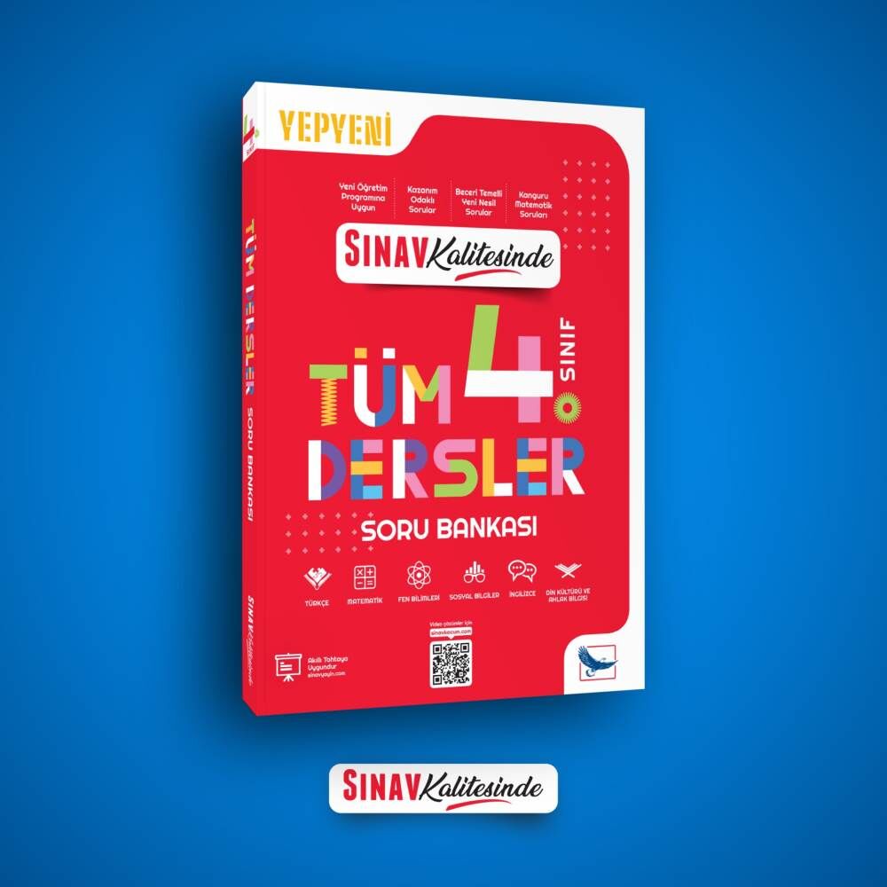 Sınav 4.Sınıf Tüm Dersler Soru Bankası