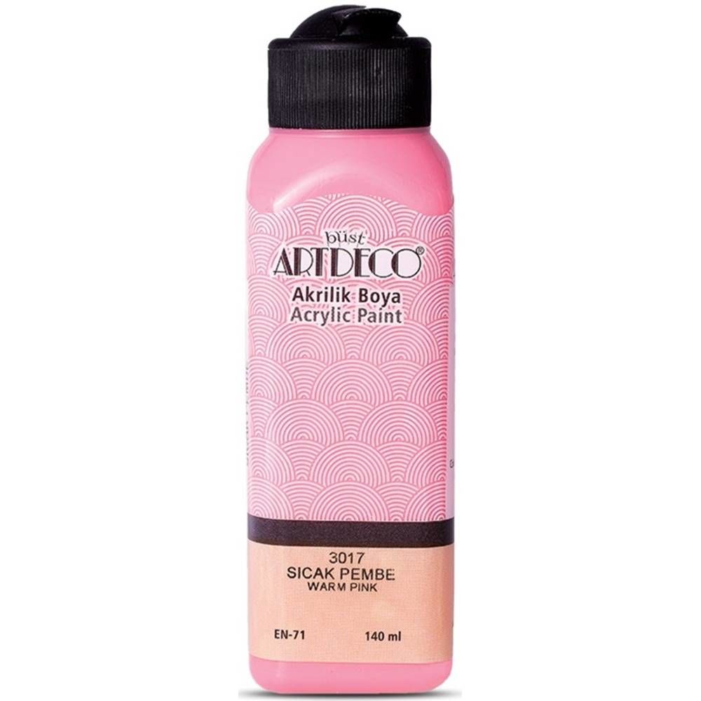 Artdeco Akrilik Boya 140 Ml Sıcak Pembe Y-070R-3017