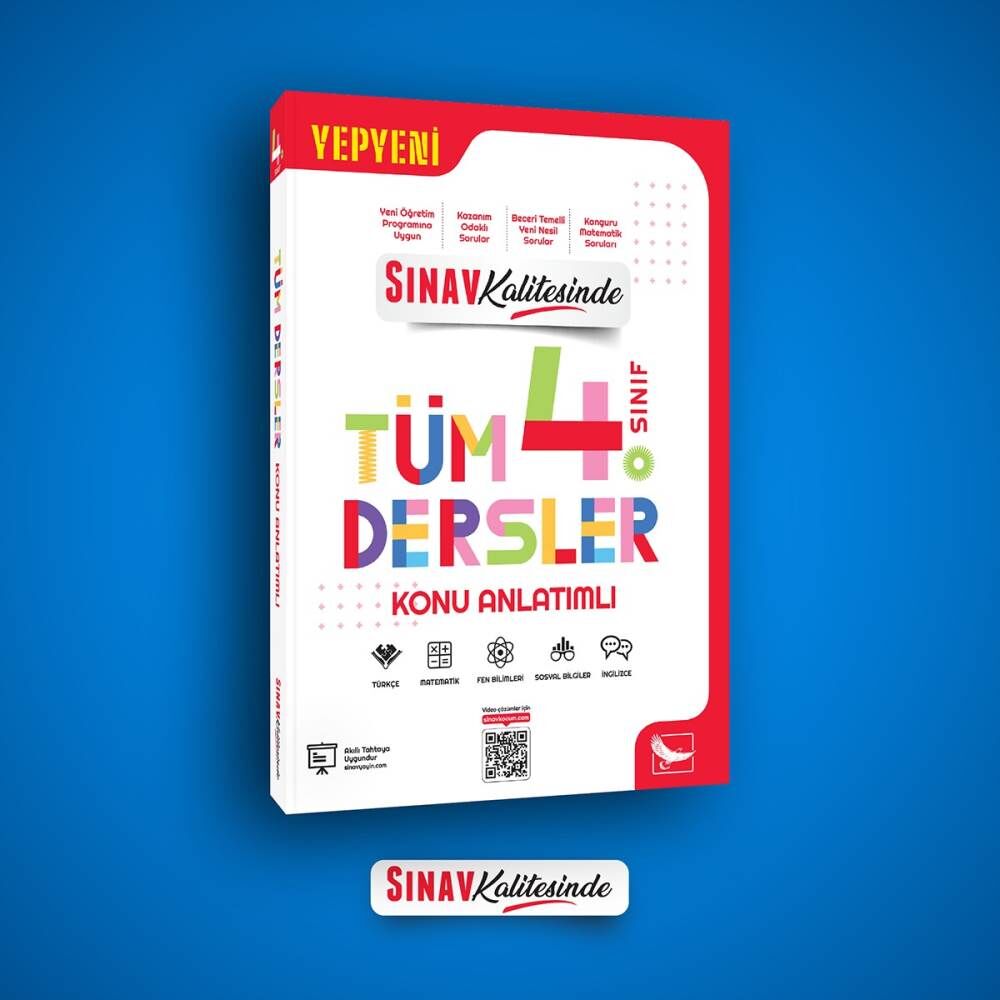 Sınav 4.Sınıf Tüm Dersler Konu Anlatımlı