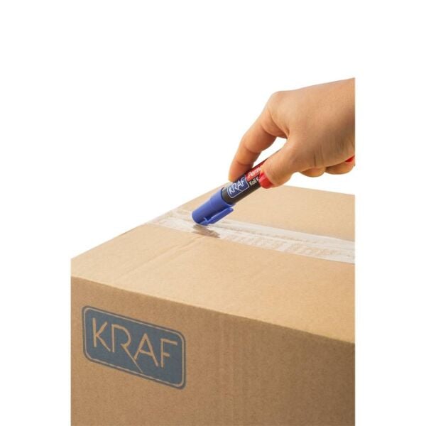 Kraf Permanent Markör Kesik Uc 230 Siyah