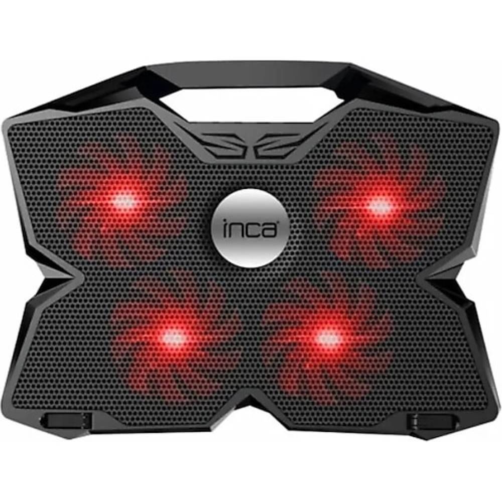Inca INC-3280 3 Tutacaklı 4 Fanlı Led Işık 11''-17'' Led Notebook Soğutucu( Fan Hızı Ayarlama Dümesi)