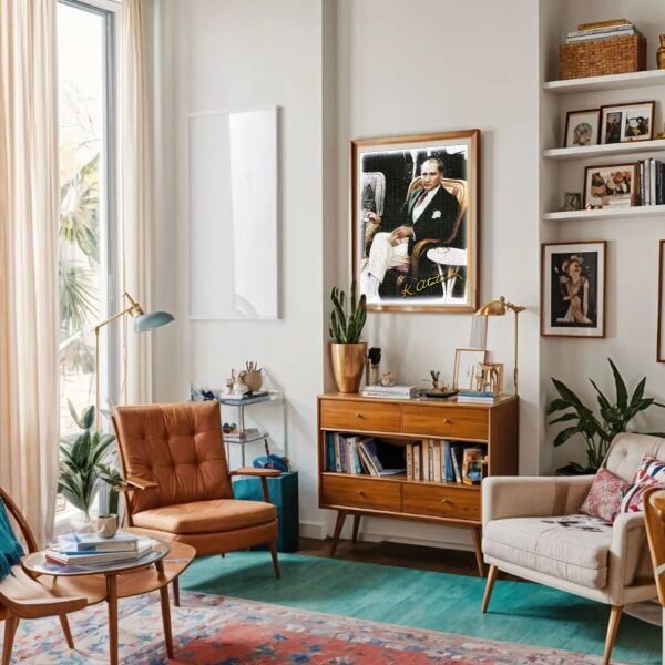 Kahve İçen Atatürk 1000 Parça Puzzle 20727