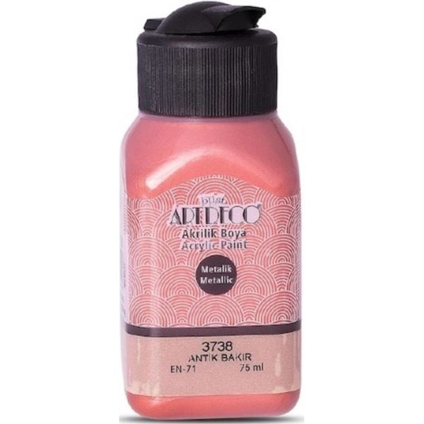 Artdeco Akrilik Boya Metalik 75 Ml Antik Bakır Y-071I-3738