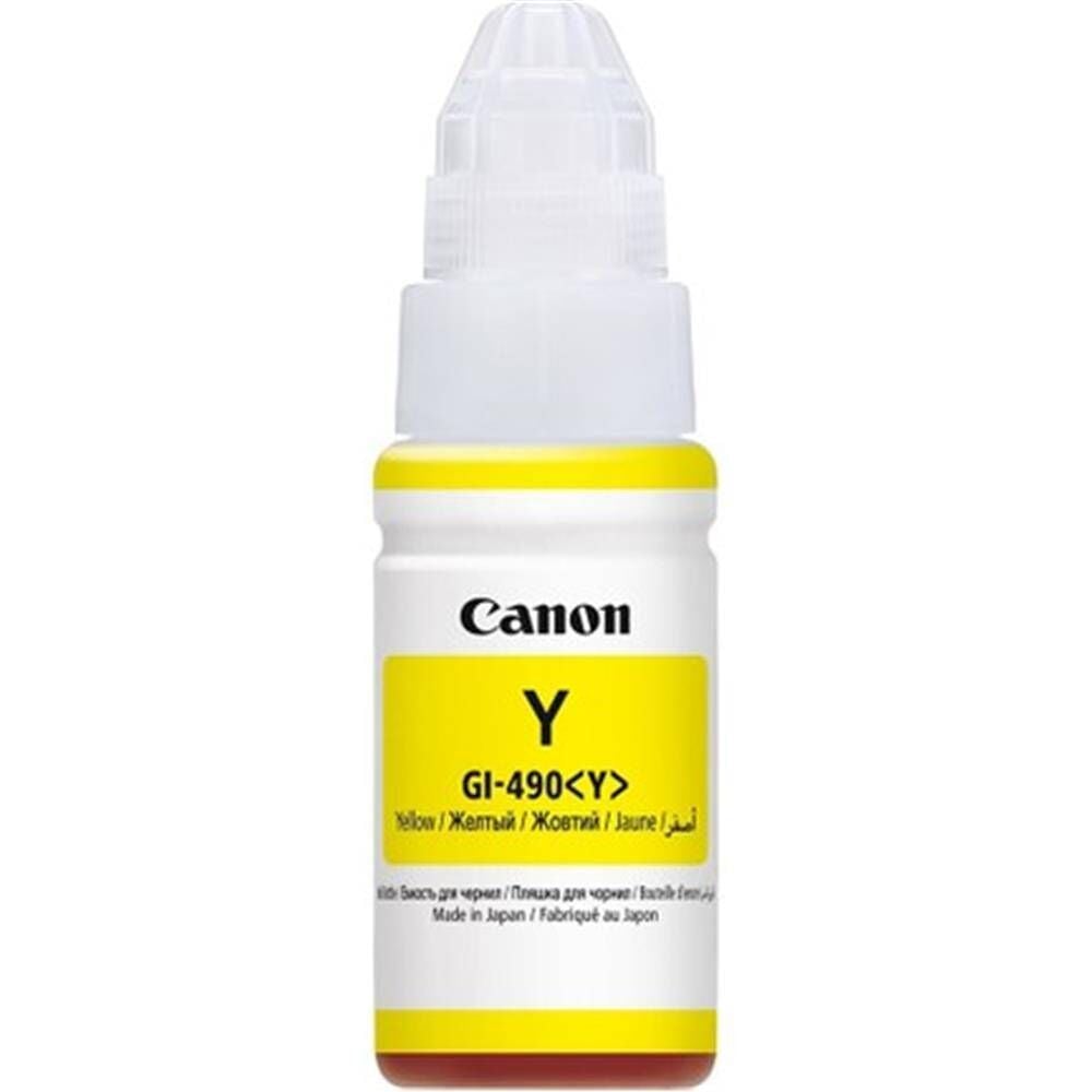 Canon GI-490Y Yellow Sarı Şişe Mürekkep G1411-2411-3411-4411