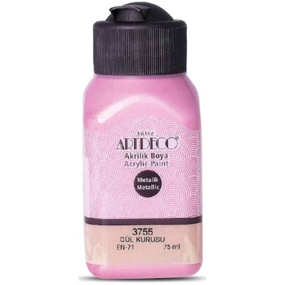 Artdeco Akrilik Boya Metalik 75 Ml Gül Kurusu Y-071I-3755