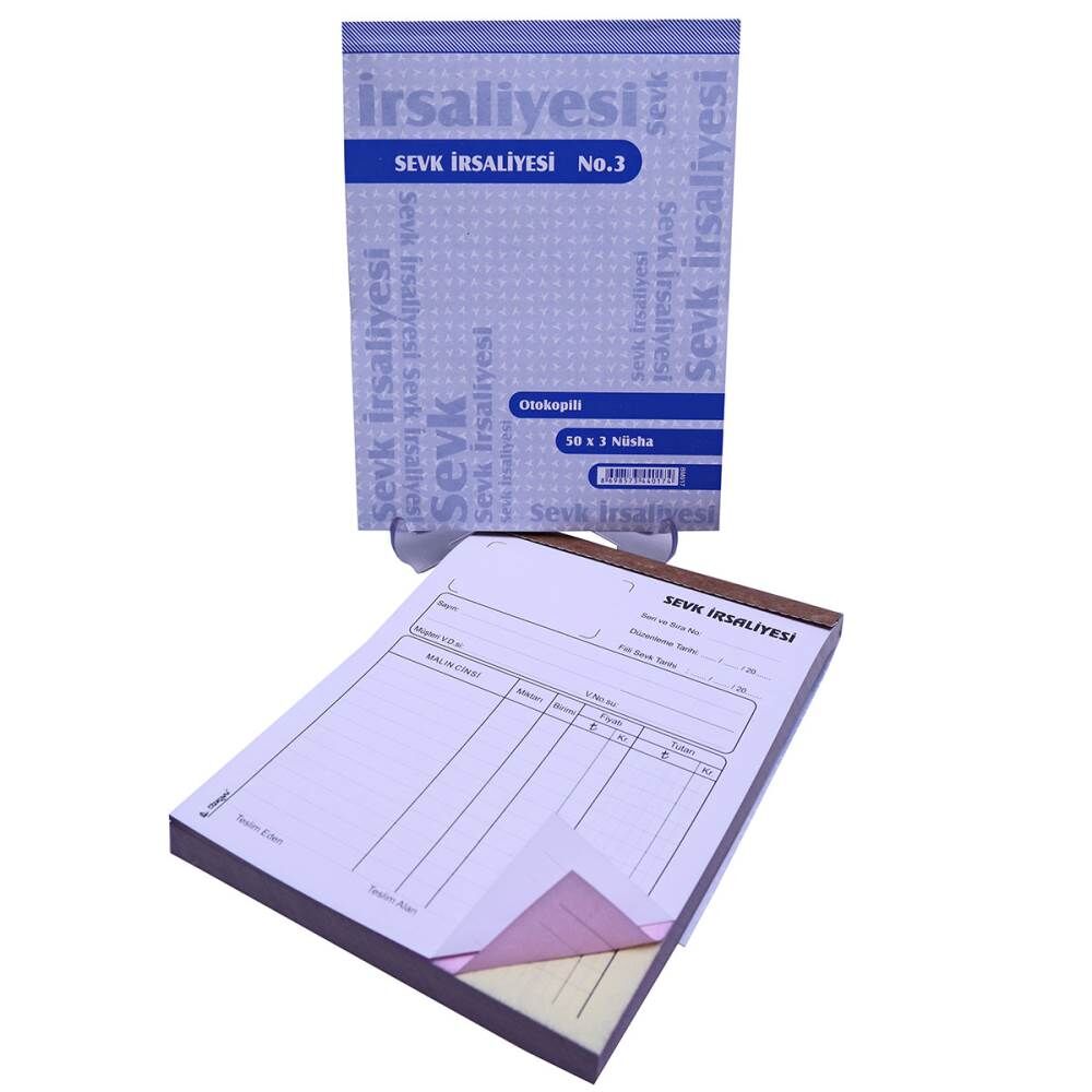 Özkan Sevk İrsaliyesi Otokopili 50x3 No:3 BM517 BM017