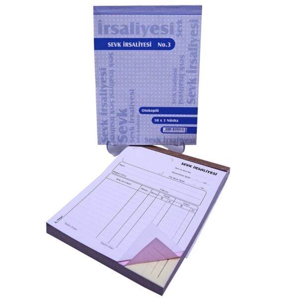 Özkan Sevk İrsaliyesi Otokopili 50x3 No:3 BM517 BM017