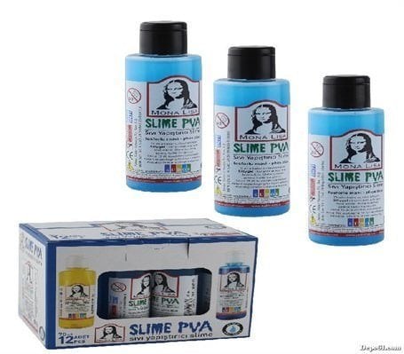 Südor Slime Yapıştırıcı 70 ml Fosforlu Mavi SL01-13
