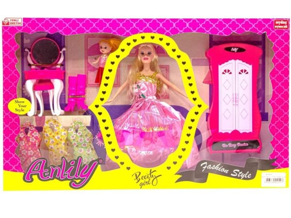 Anlily Dolaplı Bebek 02259