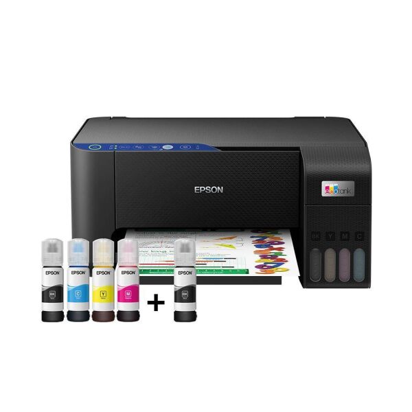 Epson EcoTank L3251 Wi-Fi Renkli Çok Fonksiyonlu Yazıcı +1 SİYAH MÜREKKEP