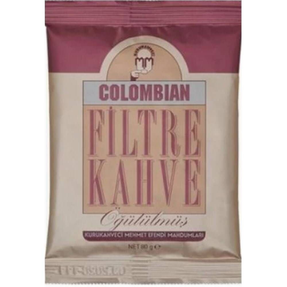 Mehmet Efendi 80gr Colombıan Filtre  (Öğütülmüş)