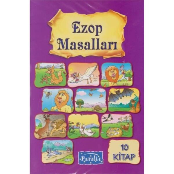Ezop Masalları 10 Kitap Seti