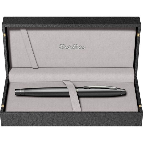 Scrikss Noble 350 Mat Siyah Dolma Kalem