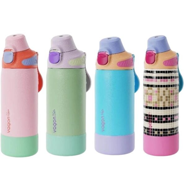 Vagonlife VGN1112 700 ml Mavi Çelik Termos Matara