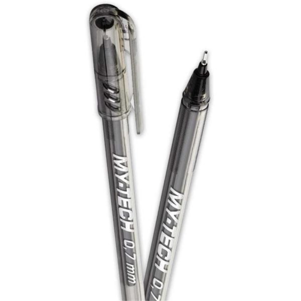 Pensan My Tech 2240 07 mm 25 li Siyah Tükenmez Kalem