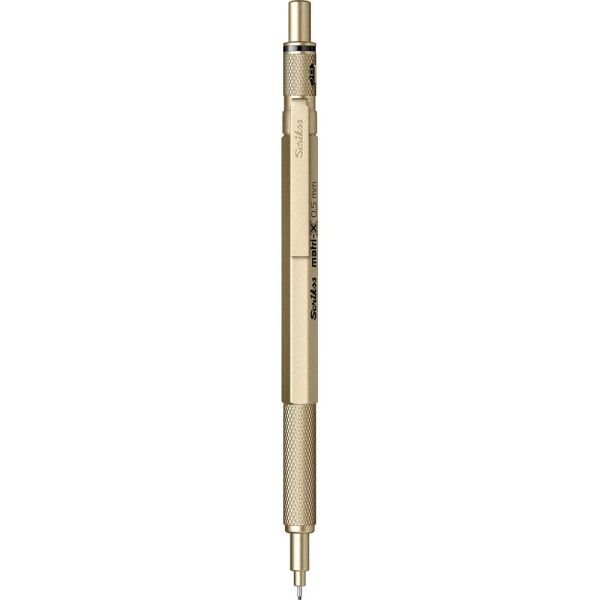 Scrikss Matri-X Versatil Kalem 05 mm Metalik Altın