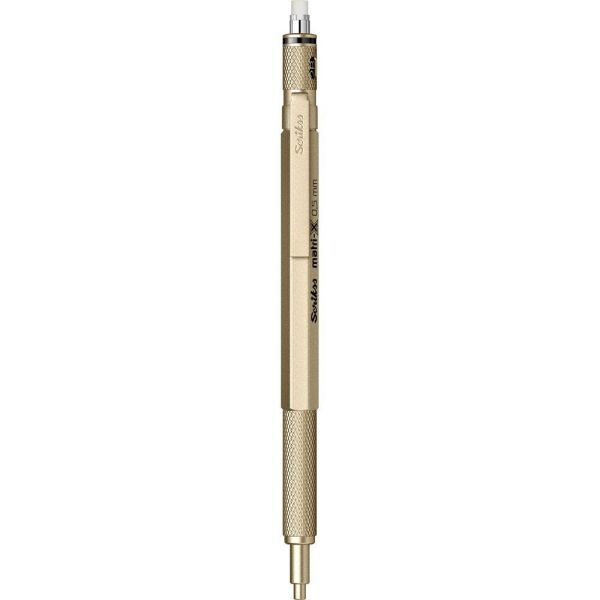 Scrikss Matri-X Versatil Kalem 05 mm Metalik Altın
