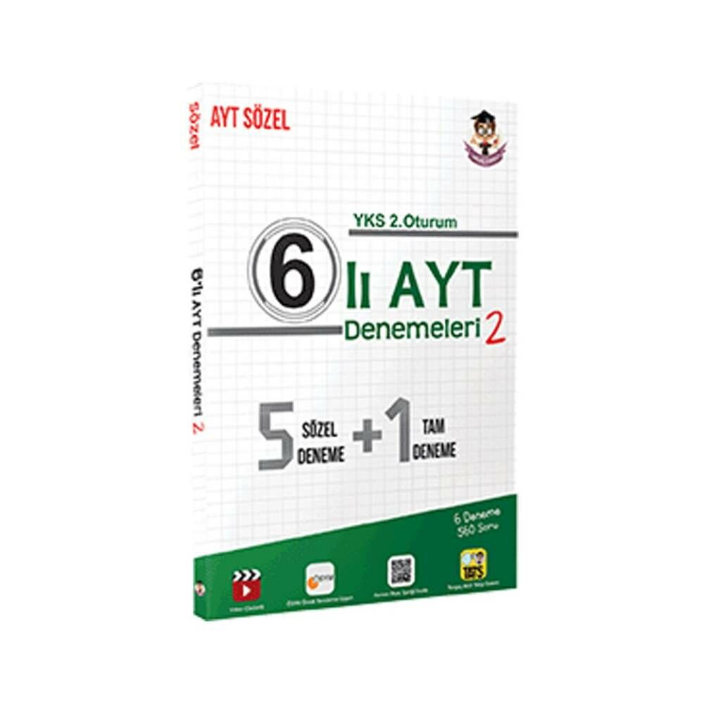 Tonguç Ayt 6 Ayt Denemeleri 2 5 Sözel+1 Tam Deneme