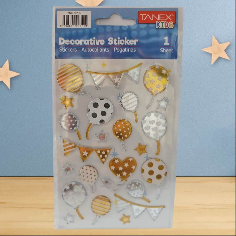 Tanex Sticker Pufy Parti Serisi 27235