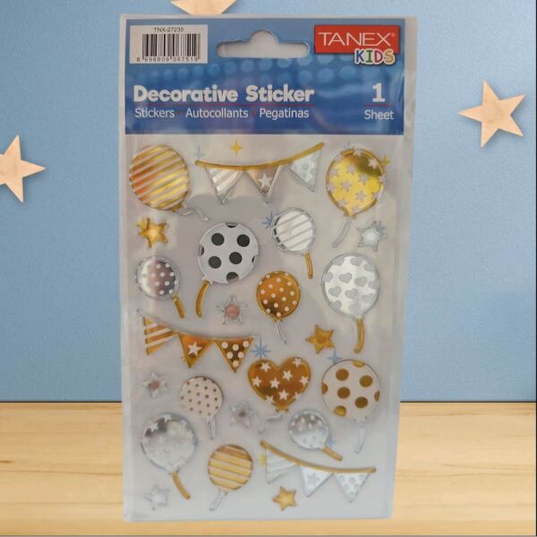 Tanex Sticker Pufy Parti Serisi 27235