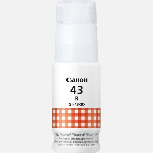 Canon GI-43R Red Kırmızı Şişe Mürekkep G540-G640