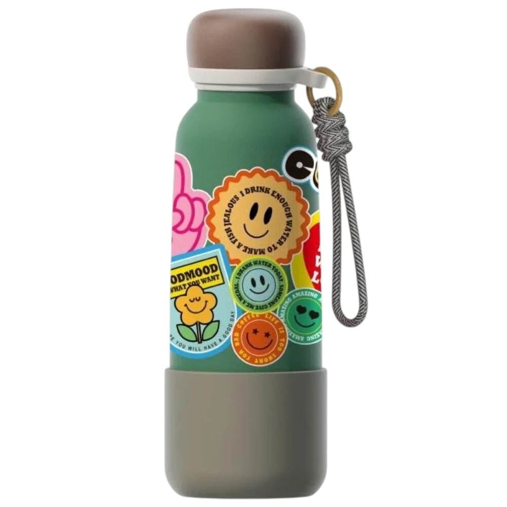 Vagonlife VGN1105 550 ml Yeşil Çelik Termos Matara