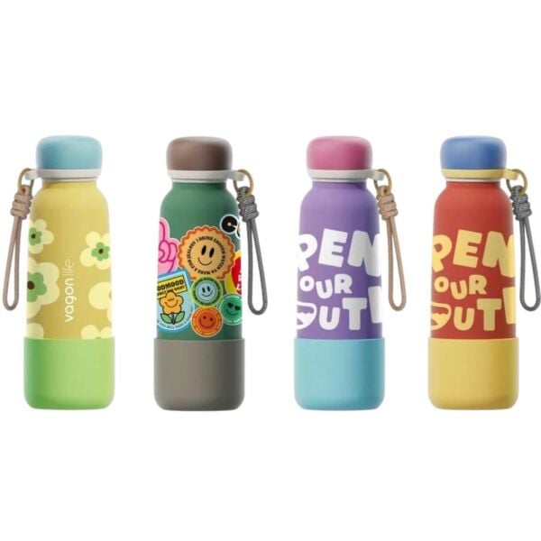 Vagonlife VGN1105 550 ml Yeşil Çelik Termos Matara