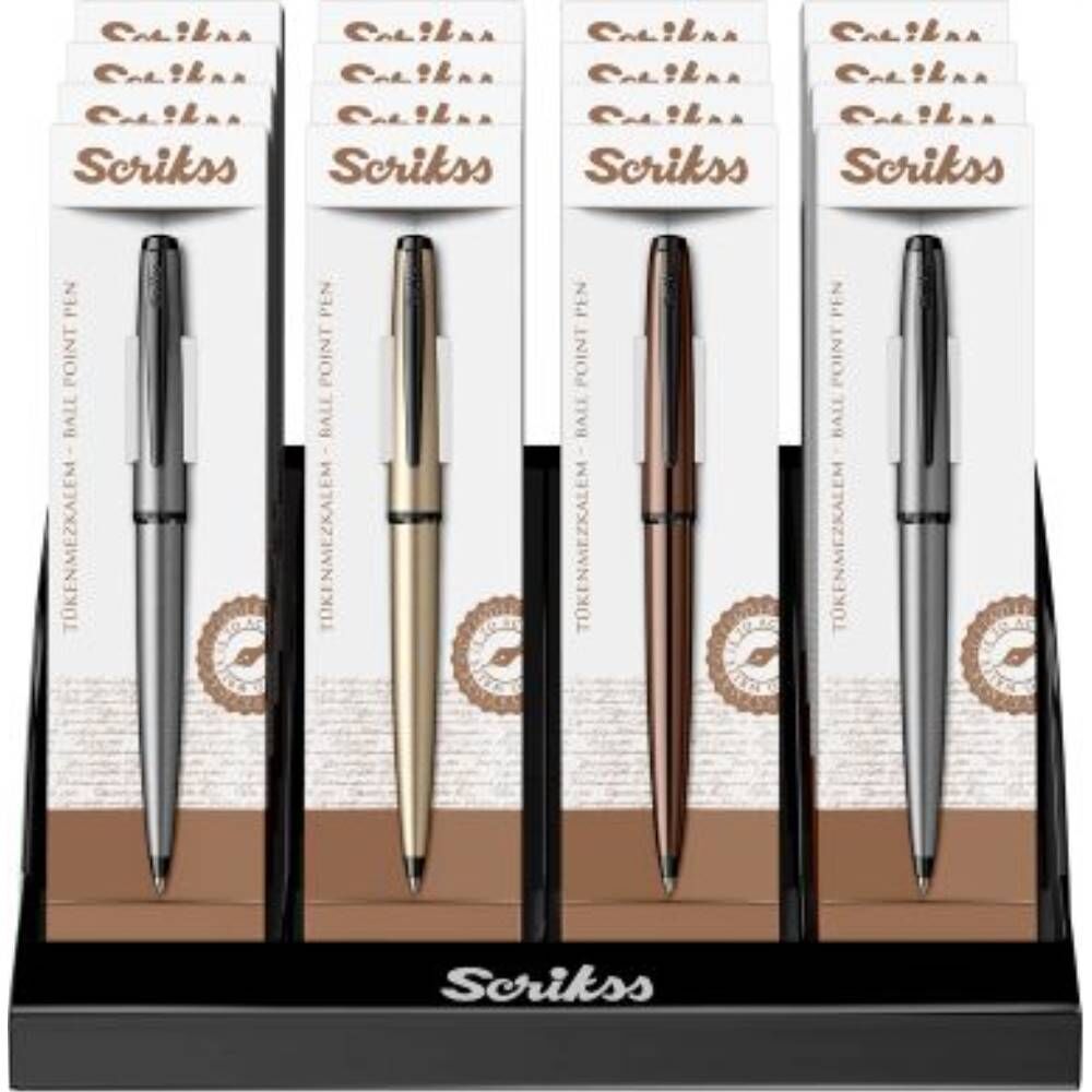 Scrıkss Tükenmez Kalem 78M 16 Lı Stand Color