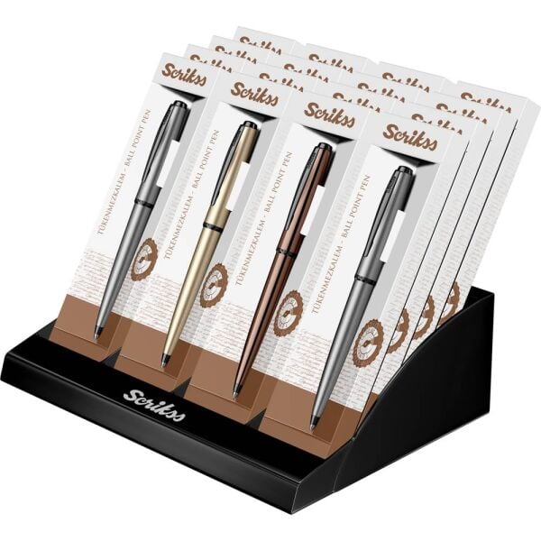Scrıkss Tükenmez Kalem 78M 16 Lı Stand Color