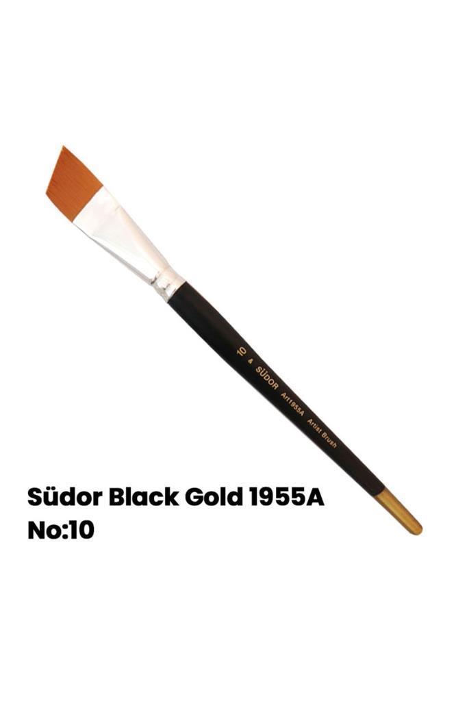 Südor Black Gold Yan Kesik Fırça No:10 Sf1955a-10
