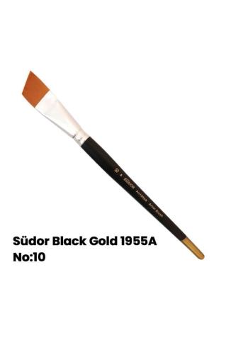 Südor Black Gold Yan Kesik Fırça No:10 Sf1955a-10