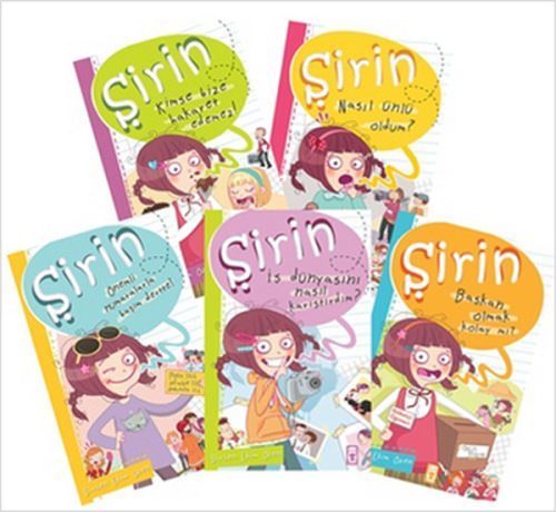 Şirin İş Başında Kitap Seti 1 5 Kitap
