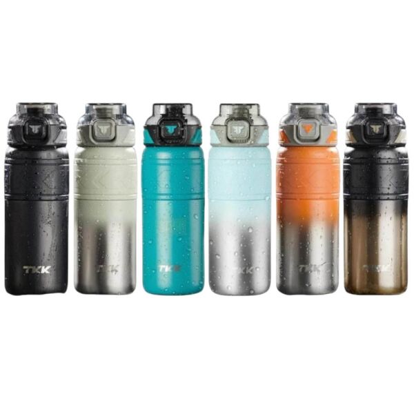 TTK T2025 900 ml Siyah Çelik Termos Matara