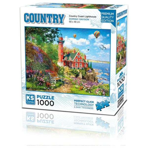 Country Coast Lighthouse 1000 Parça Puzzle 20817