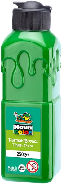 Nova Color Parmak Boyası 250 gr Yeşil NC-444