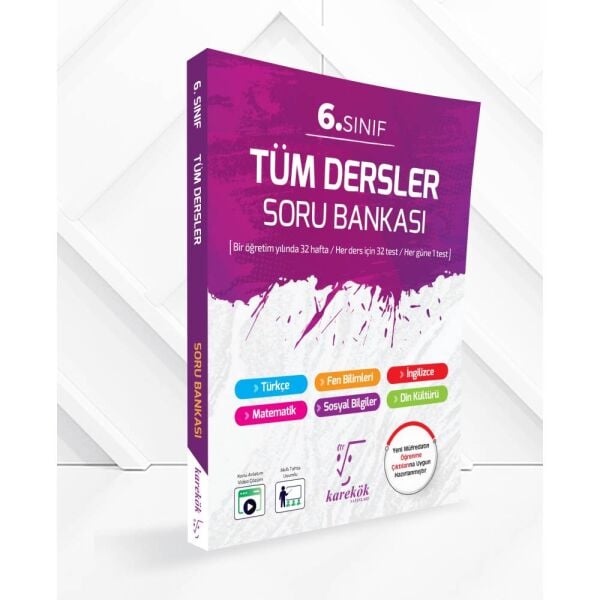 Karekök 6 Tüm Dersler Soru Bankası