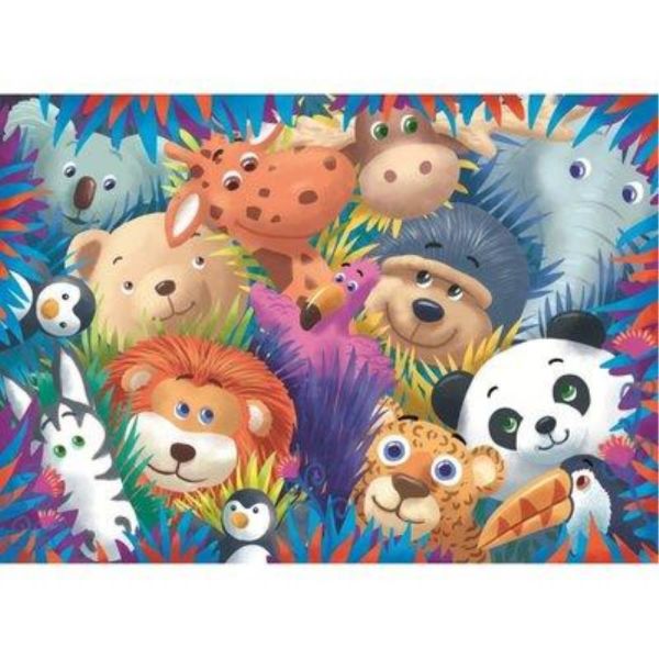 The Forest Dwellers Pre School Jumbo Çocuk Puzzle 12 Parça 32713