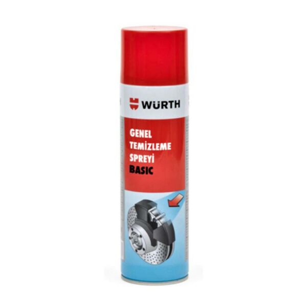 Würth Genel Temizleme Spreyi Fren Balata Temizleyici500ML