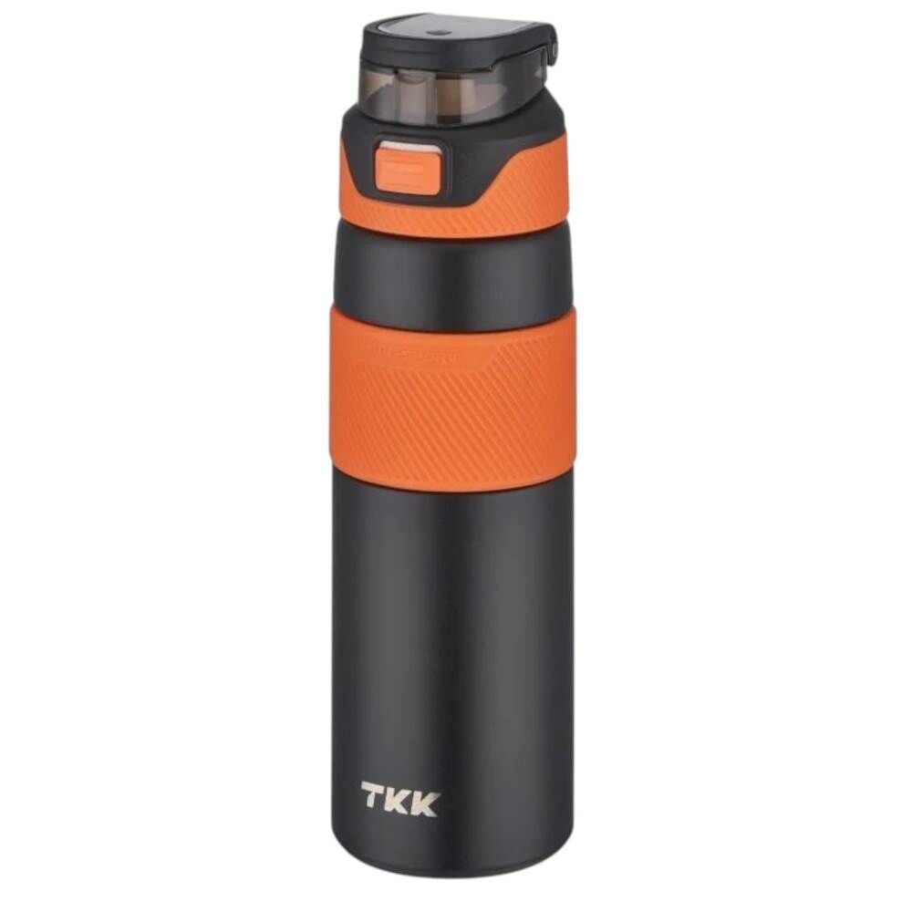 TTK T2002 600 ml Siyah Çelik Termos Matara